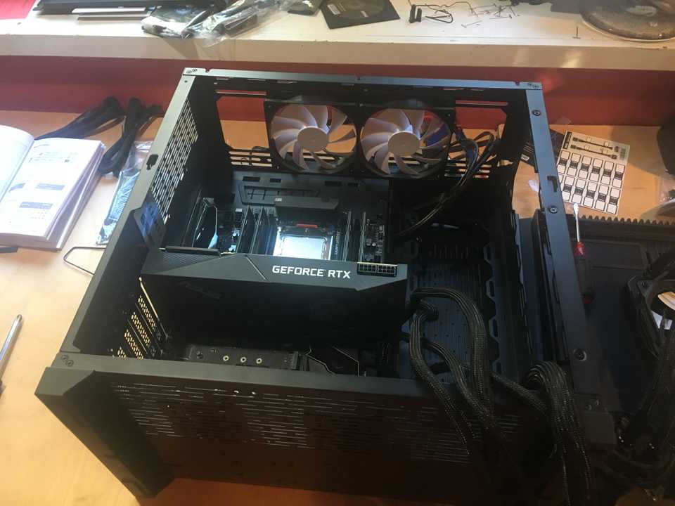 installing GPU in computer case