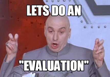 evaluation meme dr. evil